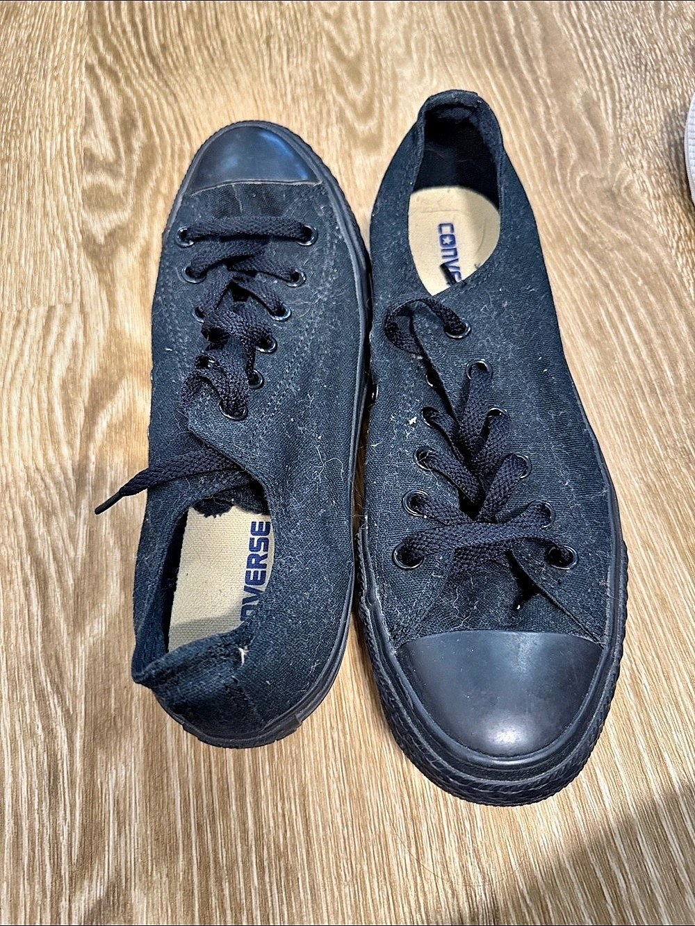 Converse Chuck Taylor All Star Low Top Black Monochrome Sneakers